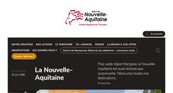 Desktop Screenshot of pro.tourisme-aquitaine.fr
