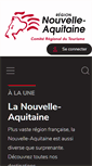 Mobile Screenshot of pro.tourisme-aquitaine.fr