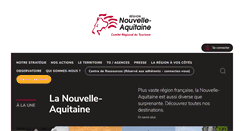 Desktop Screenshot of partenaires.tourisme-aquitaine.fr